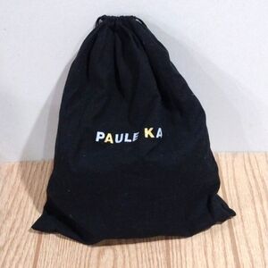 Paule Ka Black Drawstring Protection Storage Dust Bag 13.5 x 16 inches - Elegant